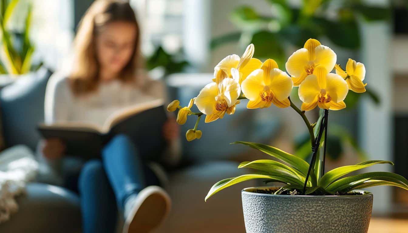 Waarom de gele orchidee met zijn unieke kleur jouw huis moet opfleuren en hoe je ervoor zorgt