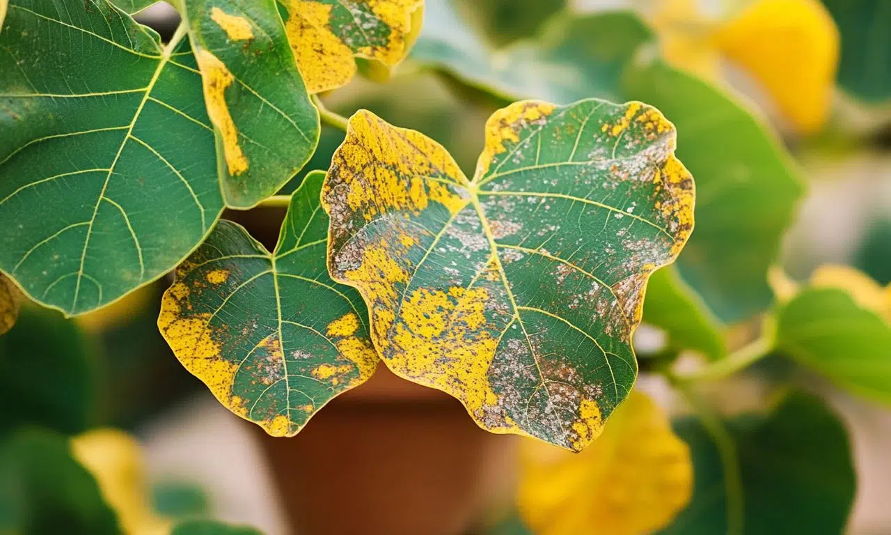 Gele vlekken op je vijgenbladeren? Deze natuurlijke oplossing redt je boom binnen 48 uur