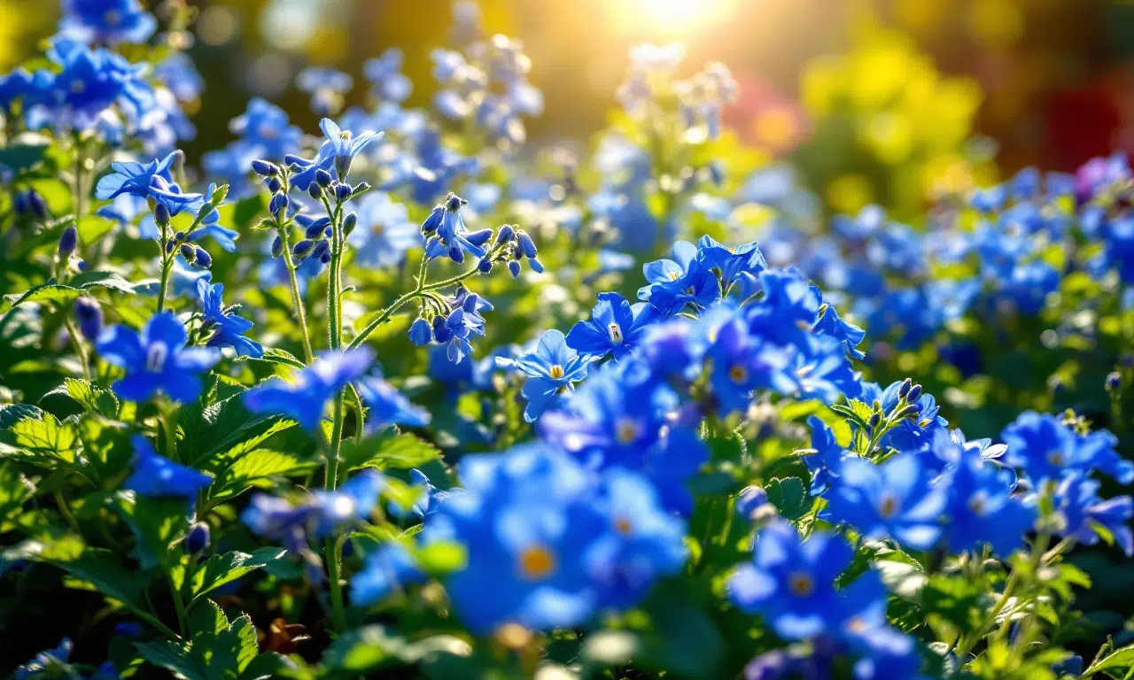 De geheime plantmethode voor eindeloze blauwe bloementapijten – zo lukt het altijd